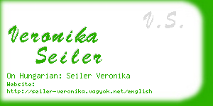 veronika seiler business card